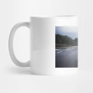 Weimaraner on the Road Mug